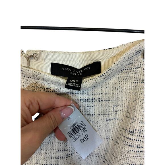 NWT Ann Taylor Skirt 00P Career Teacher Principal Administrative Minimalist - Picture 2 of 5